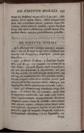 De Virtvte Morali.