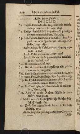 210-224, Libri juris Publici. - Libri Juris Naturae & Gentium.
