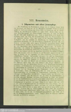 XII. Armenwesen