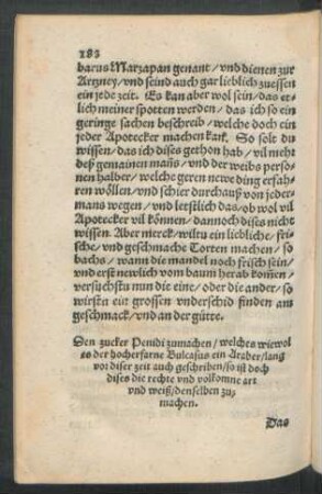 Den zucker Penidi zumachen ... Das XXIX. Capitel.