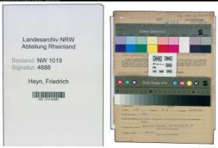 Entnazifizierung Friedrich Heyn , geb. 06.10.1896 (Lehrer)