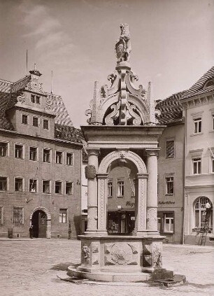 Marktbrunnen, 1588, Kopie 1930/35 Oschatz