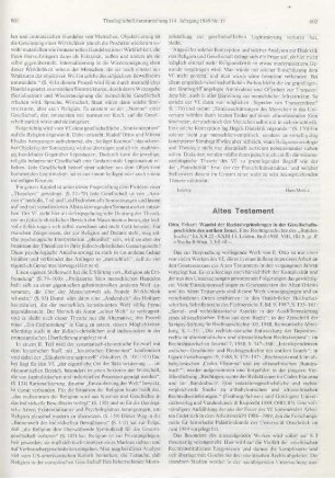 802-804 [Rezension] Otto, Eckart, Wandel der Rechtsbegründungen in der Gesellschaftsgeschichte des antiken Israel
