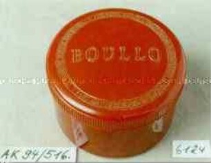 Kunststoff-Dose für "BULLO DELIKATESS-FLEISCHBRÜHE"