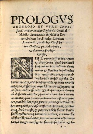De causis excaecationis multorum saeculorum commentarii