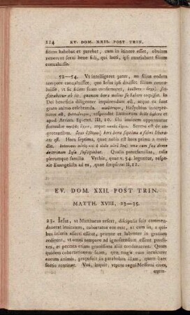 Ev. Dom. XXII. post Trin. - Ev. Dom. XXVII. post Trin.
