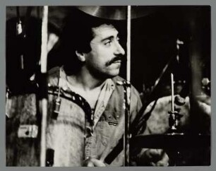 Imre Köszegi : Portrait des Jazz-Schlagzeugers Imre Köszegi beim Jazz Jamboree Warschau 1983
