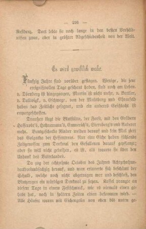 Es wird gewißlich wahr.