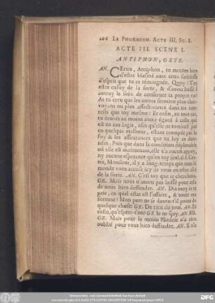 Acte III. Scene I.
