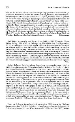 Walter, Rolf :: Venezuela und Deutschland, 1815 - 1870, (Beiträge zur Wirtschafts- und Sozialgeschichte, 22) : Wiesbaden, Steiner, 1983