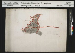 Gewerken Hoffnung am Erzengelgebirge bei Johanngeorgenstadt, Kieslager