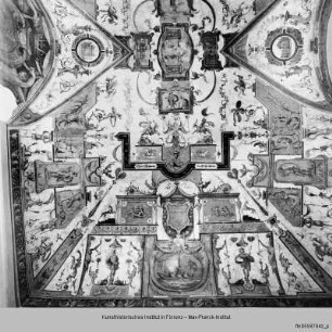 Deckenfresko mit Grotesken und mythologischen Episoden - affreschi con le grottesche ed episodi mitologici