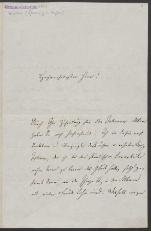 Brief an Wilhelm Grimm : 20.01.1857