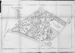 Karte: Plan des Friedrichshaines