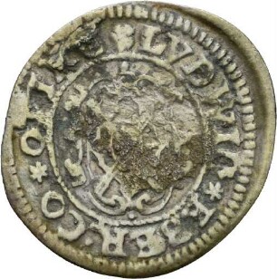 Halbbatzen des Grafen Ludwig Eberhard von Öttingen-Öttingen, 1624