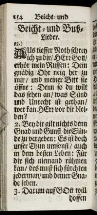 Beicht- und Buß-Lieder.