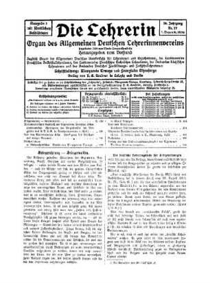 Kriegerehrung - Kriegswaisen