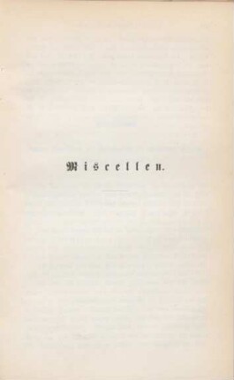 431-437 Miscellen