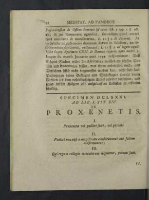 Specimen DCLXXXI. Ad Lib. I. Tit. XIV.