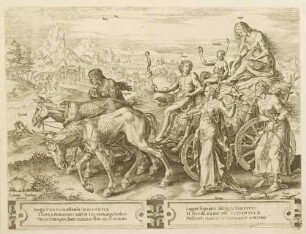 Der Triumph der Not, Blatt 6 aus der Folge "Der Kreislauf der Unbeständigkeit menschlicher Dinge"