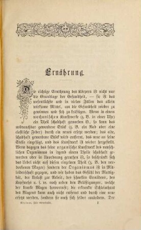 Das Buch der vernünftigen Krankenpflege : Praktische Winke und Belehrungen für Leidende und Genesende. Von Prof. Carl Reclam. Mit theilweiser Benutzung von hinterlassenen Aufzeichnungen desselben zu Ende geführt von Dr. J. Ruff. Mit 40 in den Text gedruckten Abbildungen
