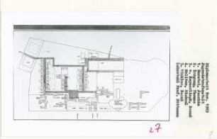 Jugendstrafanstalt, Berlin-Charlottenburg (Diplomarbeit bei Werner Düttmann): Grundriss