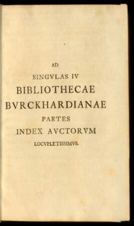 Index auctorum locupletissimus