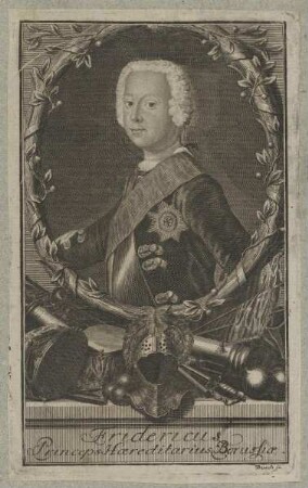 Bildnis des Fridericus Princeps Borussia