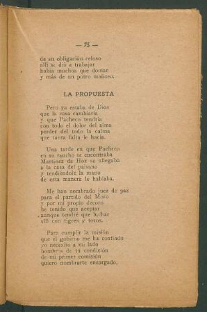 La propuesta