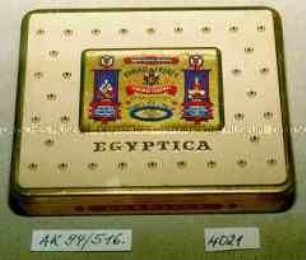 Blechdose für 20 Stück Zigaretten "KYRIAZI FRERES EGYPTICA"