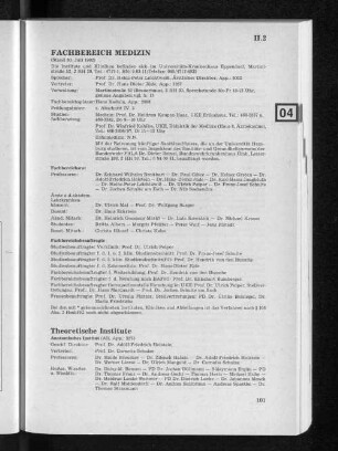 Fachbereich Medizin