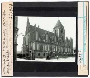 Wormditt: Stadtkirche, Nordostseite