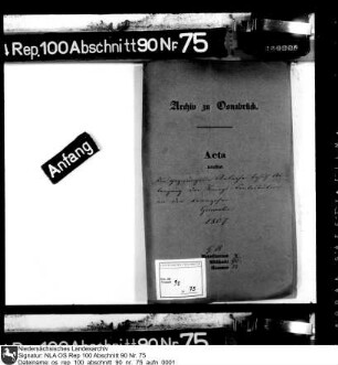 Erzwungene Anleihen zur Abtragung der Kriegs-Kontribution an die Franzosen