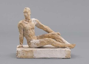 Entwurf einer männlichen Figur für das Haus des Deutschen Gemeindetags in Berlin