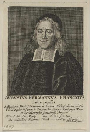 Bildnis August Hermann Francke