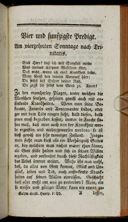 Vier und funfzigste Predigt. - Acht und funfzigste Predigt.
