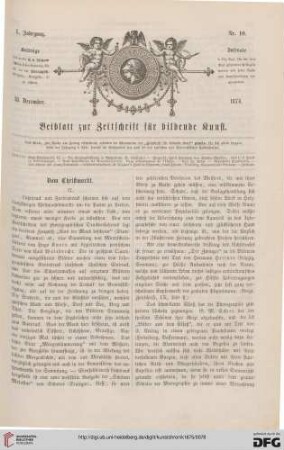 Heft 10 (18. Dezember 1874)