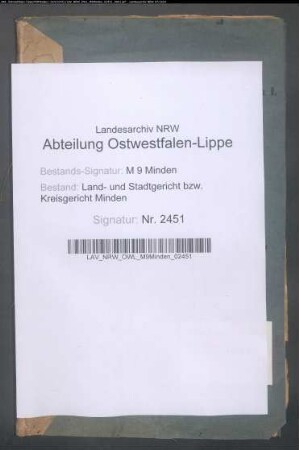 Allgemeine Bestimmungen der Justizverwaltung.