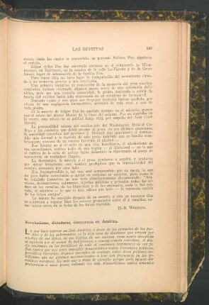 Revoluciones, dictaduras, democracia en América