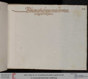>Gebluets gebrechenn vnnd schwinndunng desselbigenn< (nur Überschrift)