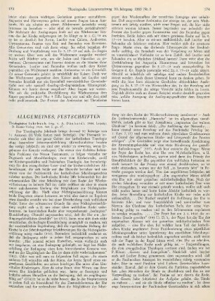 173-175 [Rezension] Theologisches Jahrbuch 1964