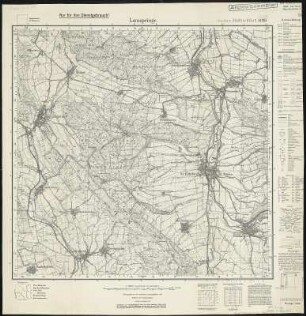 Meßtischblatt 4026 : Lamspringe, 1937 : Lamspringe. - Hrsg. 1910, einz. Nachtr. 1937. - 1:25000. - [Berlin]: Reichsamt für Landesaufnahme, 1937. - 1 Kt.
