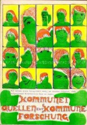 Heft mit hektografierten Texten der Kommune I in Westberlin