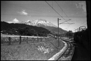 Griessen: Strecke nach Saalfelden [aus Zug heraus]