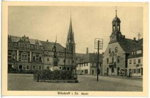 Wilsdruff. Markt