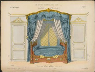 "Décor de demi Alcove (Galerie bois doré)", aus: Le Garde-meuble
