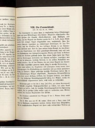 VIII. Die Sommeschlacht