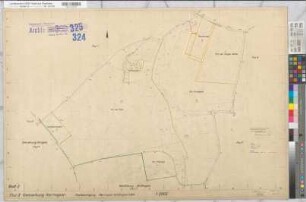 Herringsen (Bad Sassendorf), Brüllingsen (Möhnesee), Flurbereinigung Herringsen-Brüllingsen, Bl.2 Zuteilgskarte Herringsen Flur 2