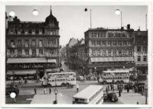 Berlin, Unter den Linden Ecke Friedrichstraße