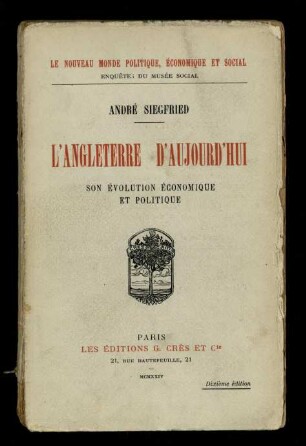L'Angleterre d'aujourd'hui